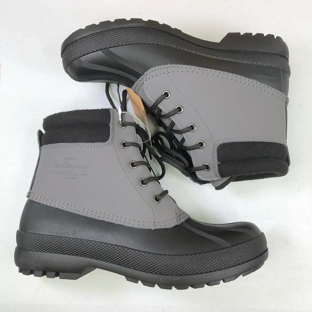 WEATHERPROOF Heritage Grey Duck Boots